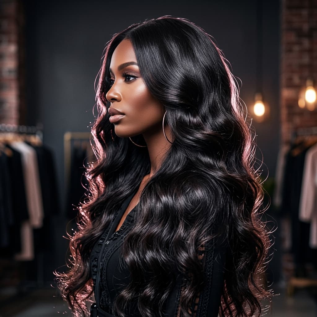 Lush Hairs hero model